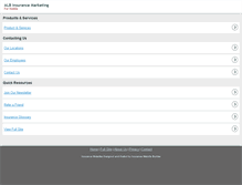 Tablet Screenshot of albinsurance.com